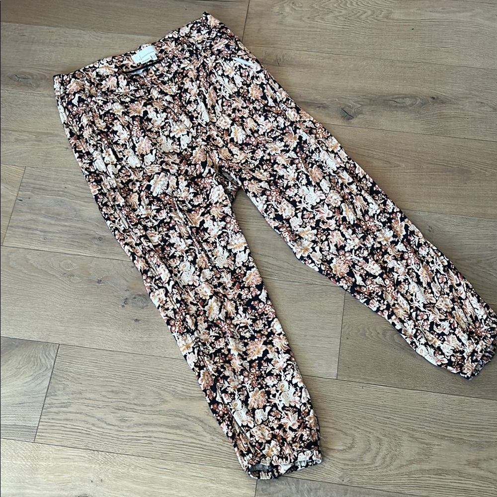 Floral Print Jogger Pants